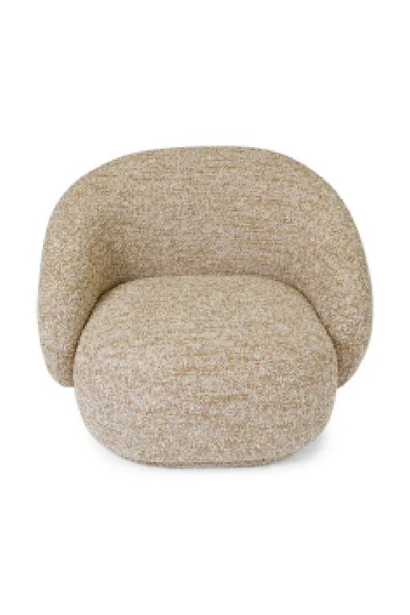Upholstered Curve Accent Chair | NV Gallery Telde | Oroatrade.com