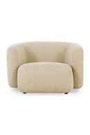 Curved Plush Lounge Chair | NV Gallery Volta | Oroatrade.com
