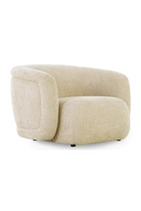 Curved Plush Lounge Chair | NV Gallery Volta | Oroatrade.com