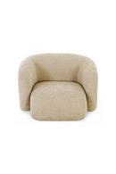 Curved Plush Lounge Chair | NV Gallery Volta | Oroatrade.com