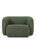 Curved Plush Lounge Chair | NV Gallery Volta | Oroatrade.com