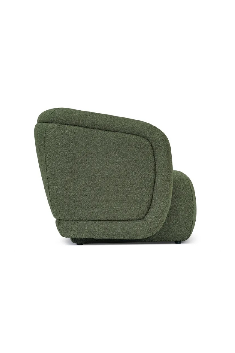 Curved Plush Lounge Chair | NV Gallery Volta | Oroatrade.com