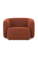 Curved Plush Lounge Chair | NV Gallery Volta | Oroatrade.com