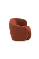 Curved Plush Lounge Chair | NV Gallery Volta | Oroatrade.com