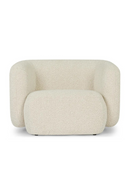 Curved Plush Lounge Chair | NV Gallery Volta | Oroatrade.com