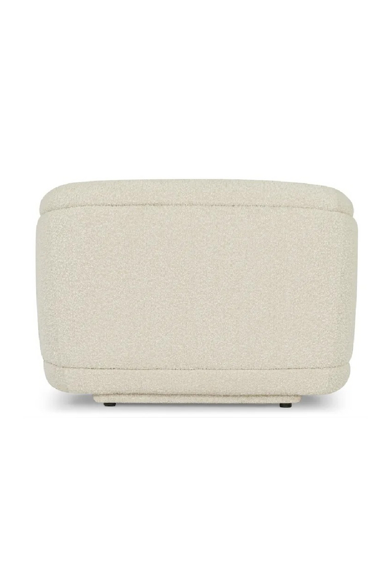 Curved Plush Lounge Chair | NV Gallery Volta | Oroatrade.com