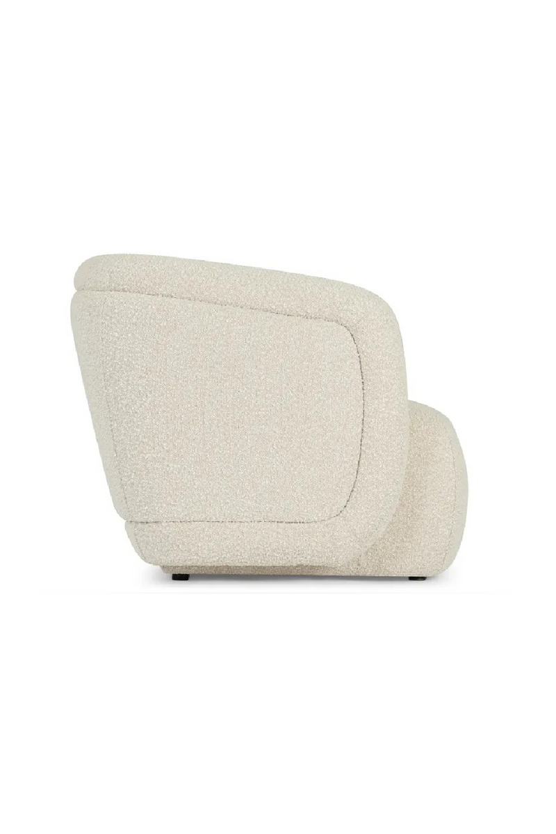 Curved Plush Lounge Chair | NV Gallery Volta | Oroatrade.com