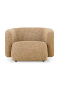 Curved Plush Lounge Chair | NV Gallery Volta | Oroatrade.com