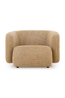 Curved Plush Lounge Chair | NV Gallery Volta | Oroatrade.com