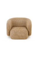 Curved Plush Lounge Chair | NV Gallery Volta | Oroatrade.com