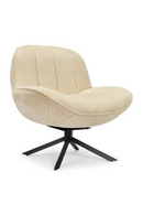 Channeled Tweed Swivel Chair | NV Gallery Willow | Oroatrade.com