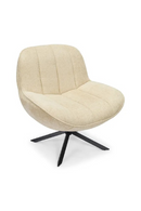 Channeled Tweed Swivel Chair | NV Gallery Willow | Oroatrade.com