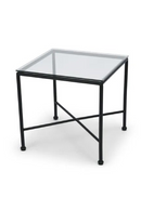 Square Glass Outdoor Side Table | NV Gallery Bel Air | Oroatrade.com