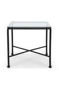 Square Glass Outdoor Side Table | NV Gallery Bel Air | Oroatrade.com