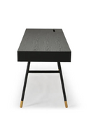 2-Drawer Wooden Desk | NV Gallery Solomon