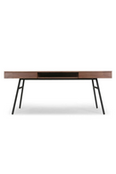 2-Drawer Walnut Desk | NV Gallery Solomon