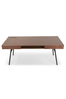 2-Drawer Walnut Desk | NV Gallery Solomon | Oroatrade.com