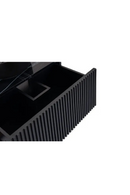 Black Striated Wood Vanity Unit | NV Gallery Division | Oroatrade.com