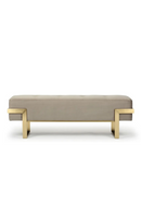 Metal Framed Padded Bench | NV Gallery Vertigo | Oroatrade.com