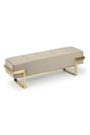 Metal Framed Padded Bench | NV Gallery Vertigo | Oroatrade.com