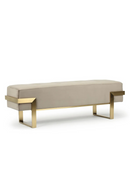 Metal Framed Padded Bench | NV Gallery Vertigo | Oroatrade.com