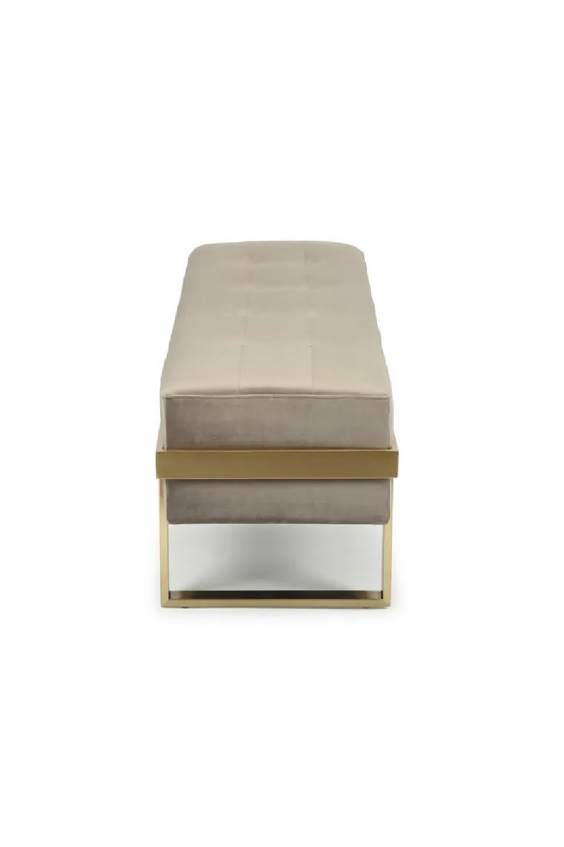 Metal Framed Padded Bench | NV Gallery Vertigo | Oroatrade.com