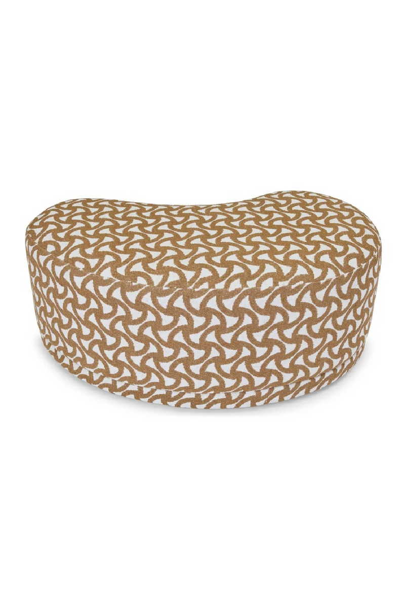 Pebble-Shaped Upholstered Pouf | NV Gallery Enzo | Oroatrade.com