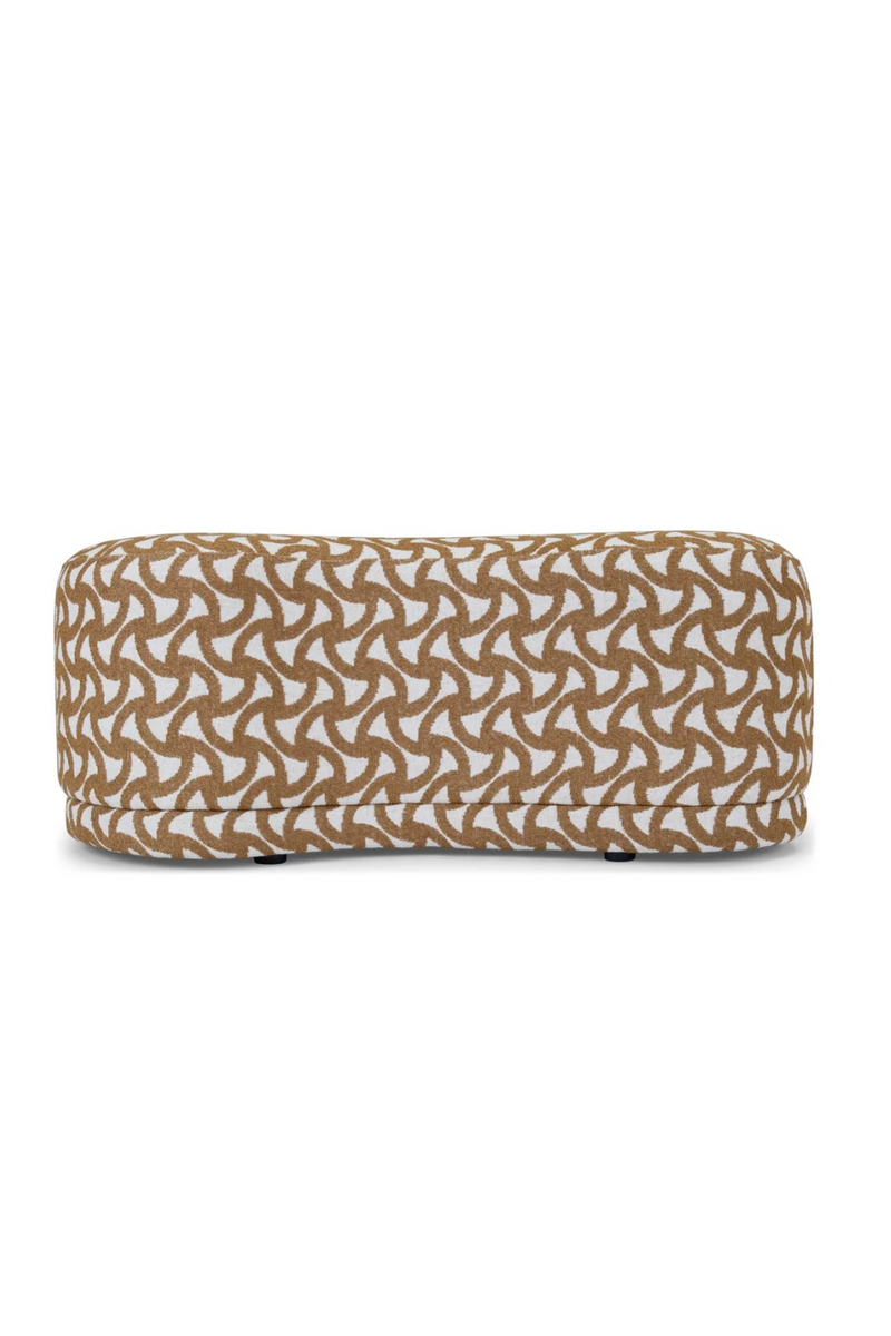 Pebble-Shaped Upholstered Pouf | NV Gallery Enzo | Oroatrade.com