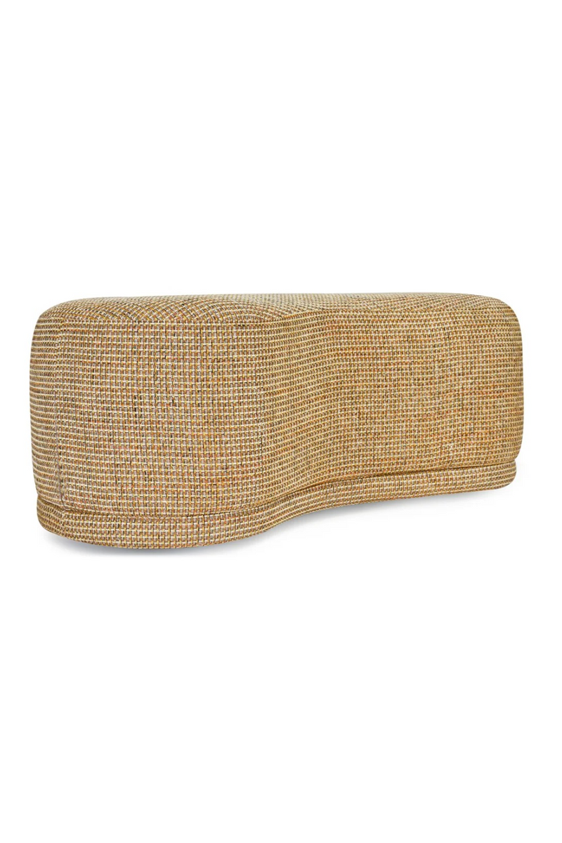 Pebble-Shaped Upholstered Pouf | NV Gallery Enzo | Oroatrade.com