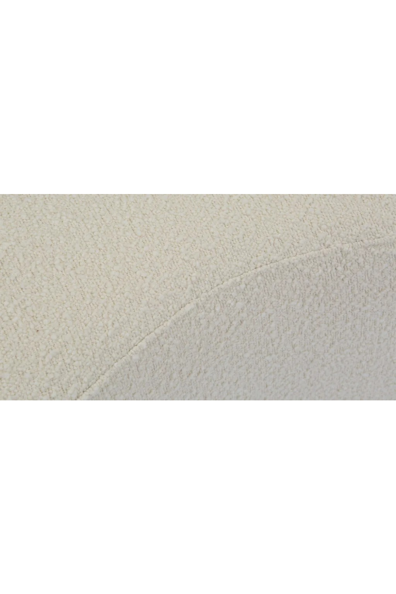 Pebble-Shaped Upholstered Pouf | NV Gallery Enzo | Oroatrade.com