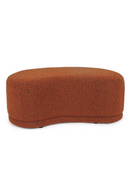 Pebble-Shaped Upholstered Bench | NV Gallery Enzo | Oroatrade.com