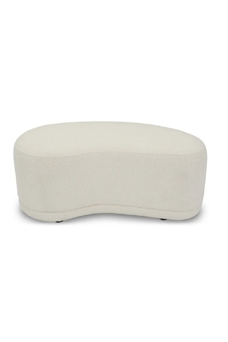 Pebble-Shaped Upholstered Pouf | NV Gallery Enzo | Oroatrade.com