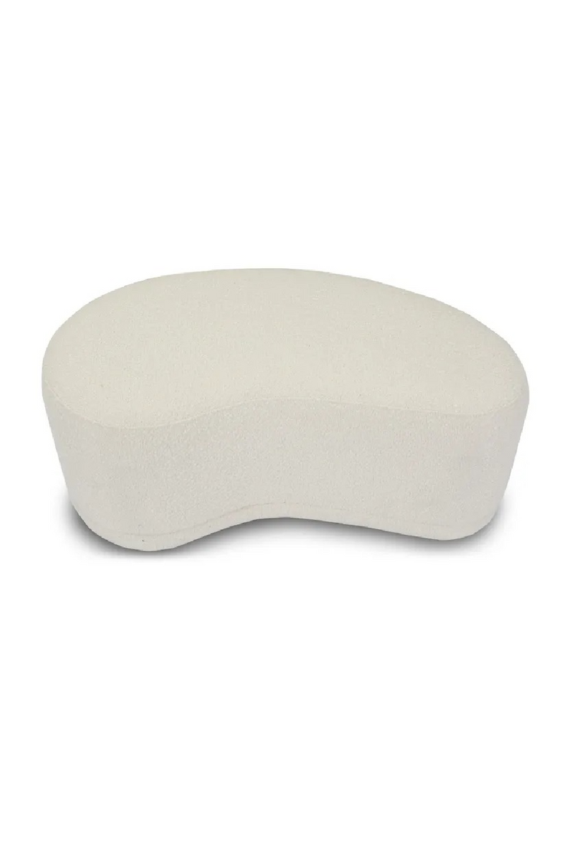 Pebble-Shaped Upholstered Pouf | NV Gallery Enzo | Oroatrade.com