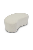 Pebble-Shaped Upholstered Bench | NV Gallery Enzo | Oroatrade.com