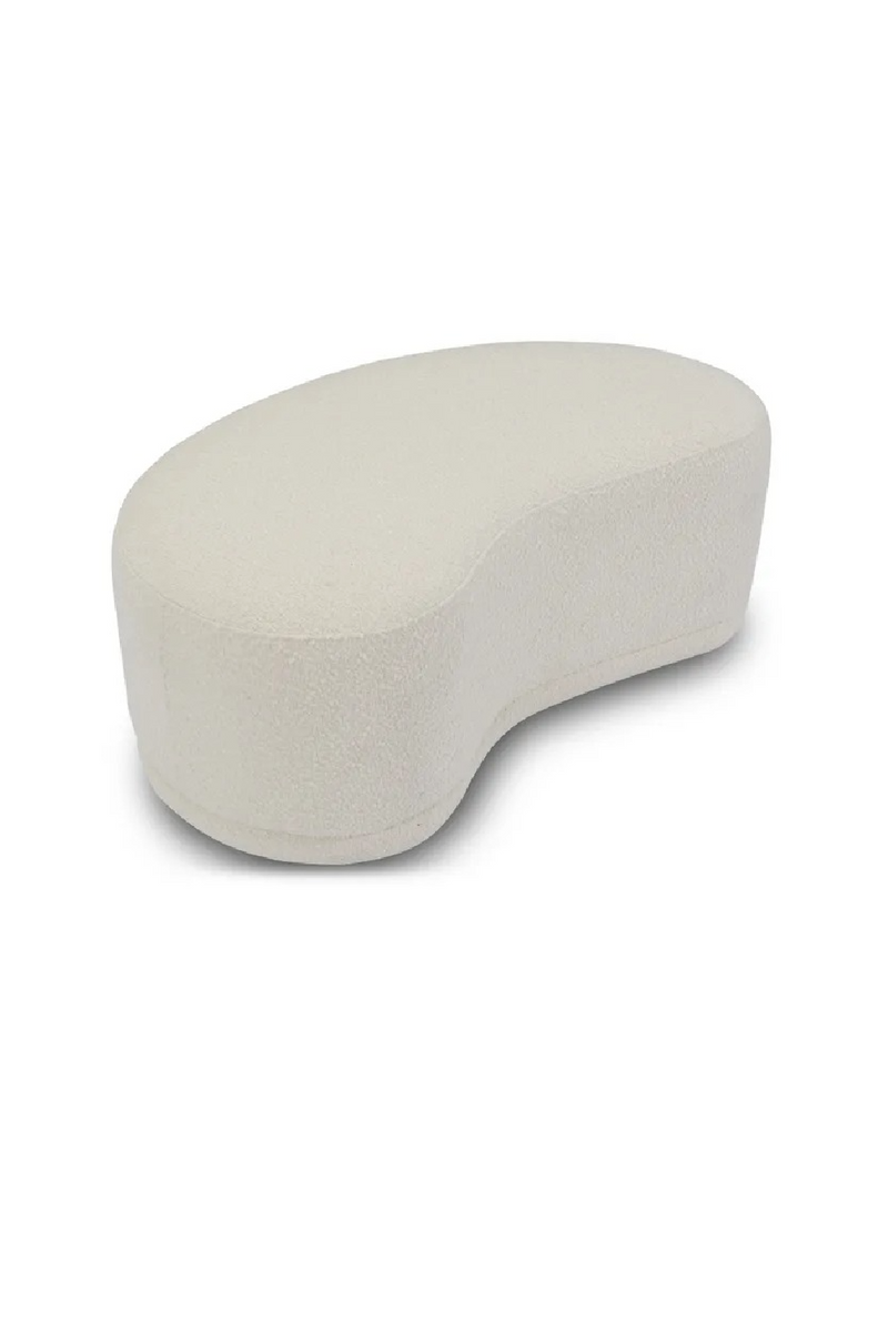Pebble-Shaped Upholstered Pouf | NV Gallery Enzo | Oroatrade.com