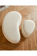 Pebble-Shaped Upholstered Pouf | NV Gallery Enzo | Oroatrade.com