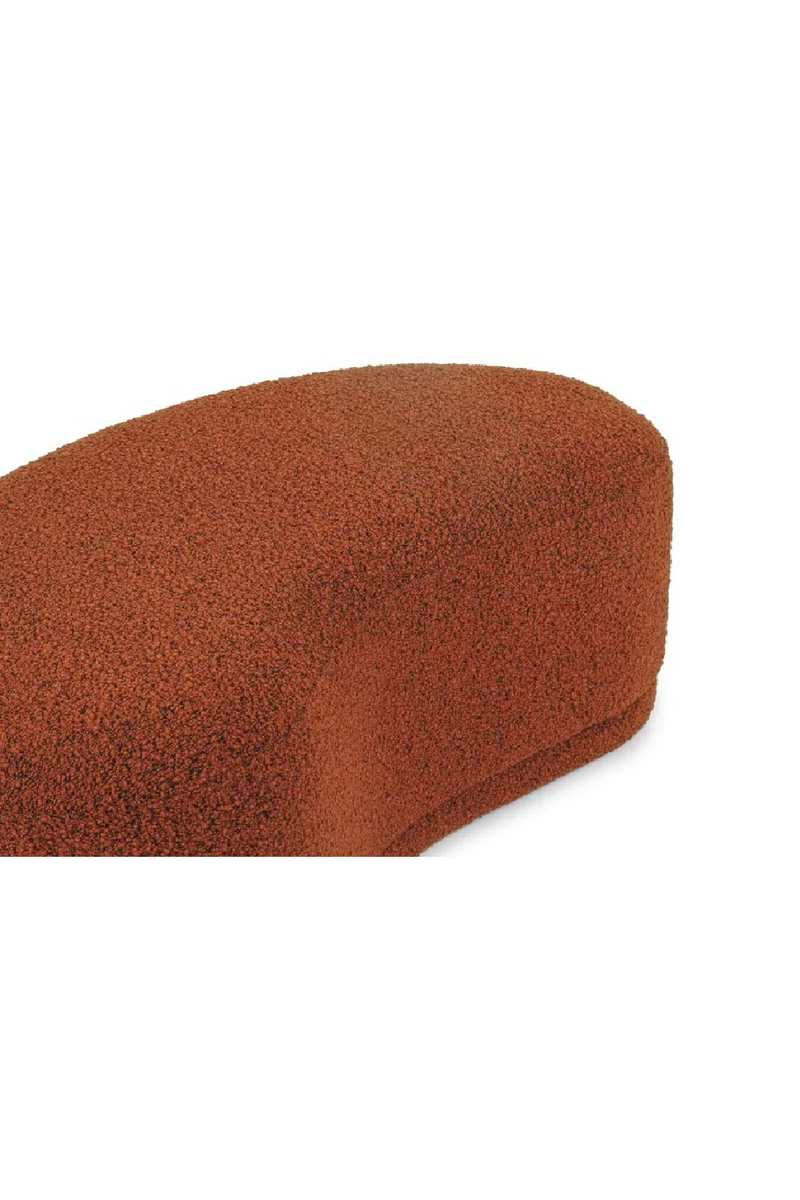 Pebble-Shaped Upholstered Pouf | NV Gallery Enzo | Oroatrade.com