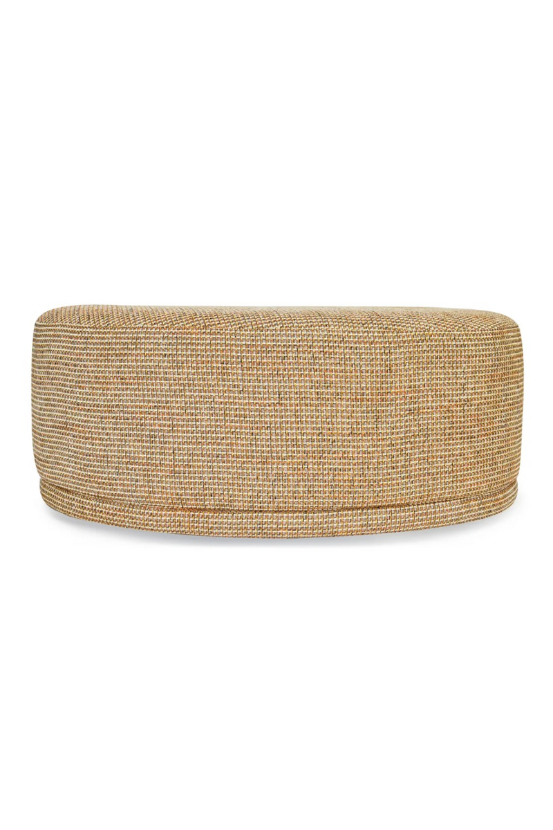 Pebble-Shaped Upholstered Pouf | NV Gallery Enzo | Oroatrade.com