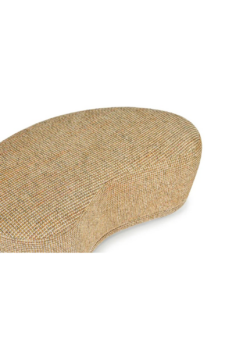 Pebble-Shaped Upholstered Pouf | NV Gallery Enzo | Oroatrade.com
