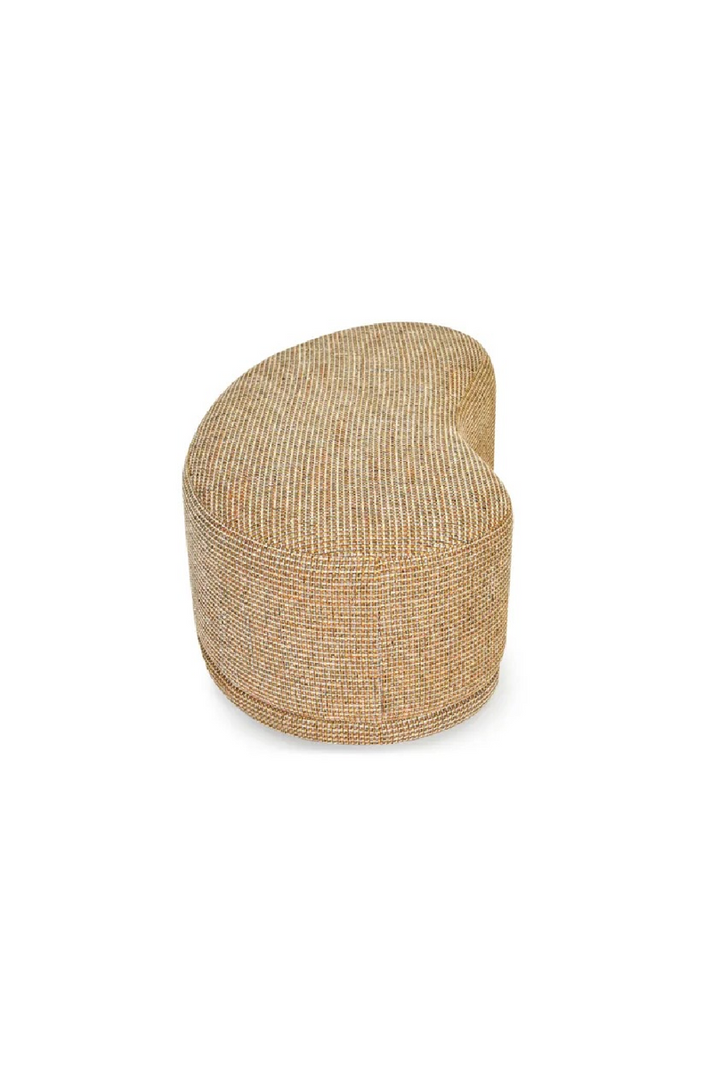 Pebble-Shaped Upholstered Pouf | NV Gallery Enzo | Oroatrade.com