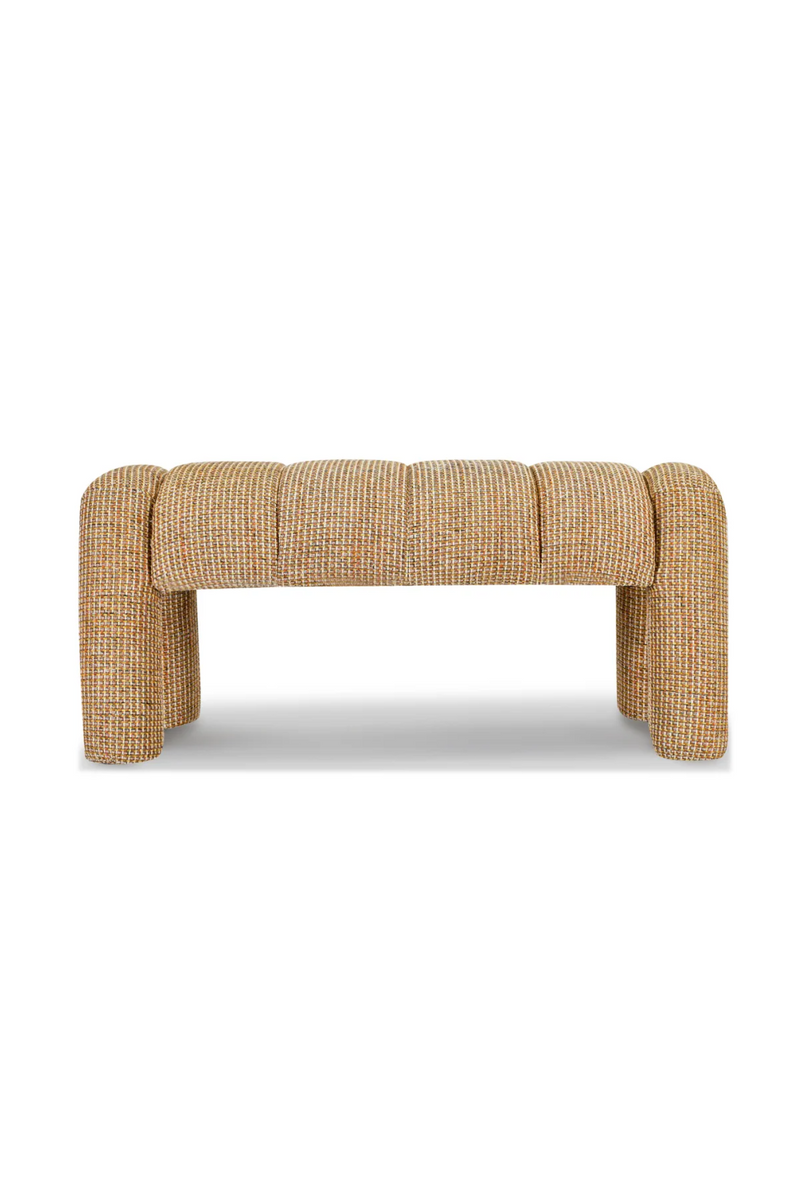 Yellow Tweed Bench | NV Gallery Leho | Oroatrade.com