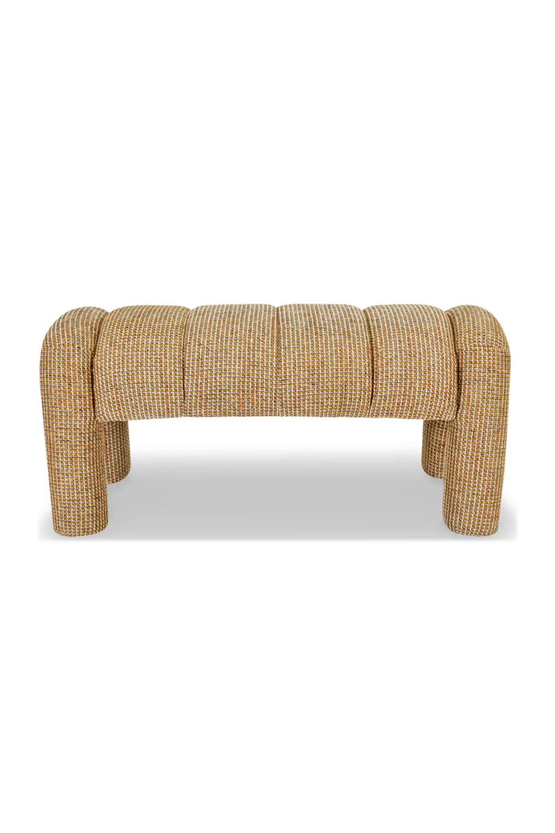 Yellow Tweed Bench | NV Gallery Leho | Oroatrade.com