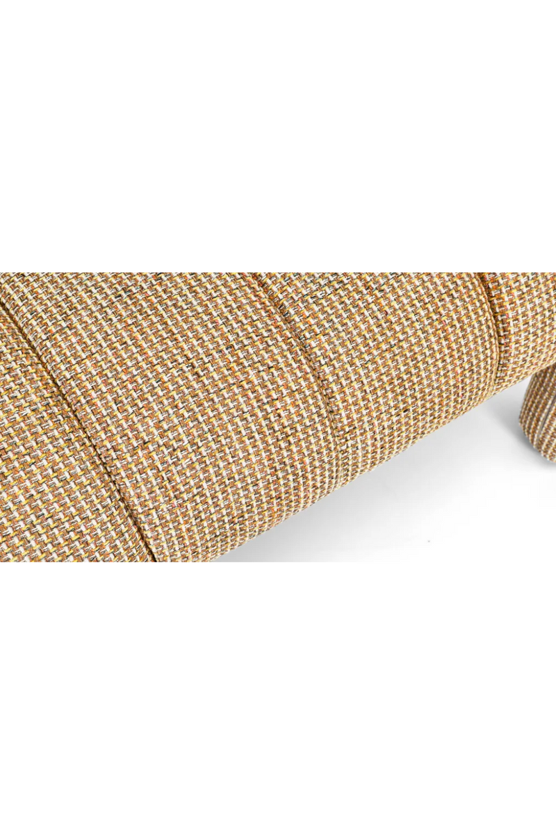 Yellow Tweed Bench | NV Gallery Leho | Oroatrade.com