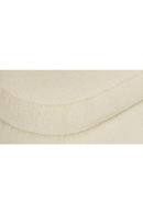 White Boucl√© Bench | NV Gallery Mosso | Oroatrade.com