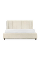 Cream 4-Compartment King Bed | NV Gallery Infinity | Oroatrade.com