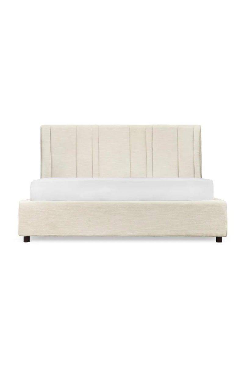 Cream 4-Compartment King Bed | NV Gallery Infinity | Oroatrade.com