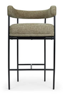 Metal Framed Curved Bar Stool | NV Gallery Arcade | Oroatrade.com