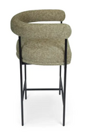 Metal Framed Curved Bar Stool | NV Gallery Arcade | Oroatrade.com