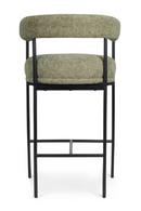 Metal Framed Curved Bar Stool | NV Gallery Arcade | Oroatrade.com