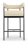 Metal Framed Curved Bar Stool | NV Gallery Arcade | Oroatrade.com